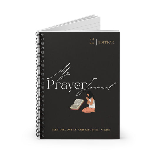 MY PRAYER JOURNAL SPIRAL NOTEBOOK (Physical copy)